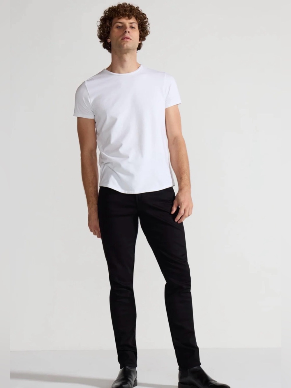 Monfrére Velvet Brando Noir Slim-Fit Trousers Mens Size 31” - NWT